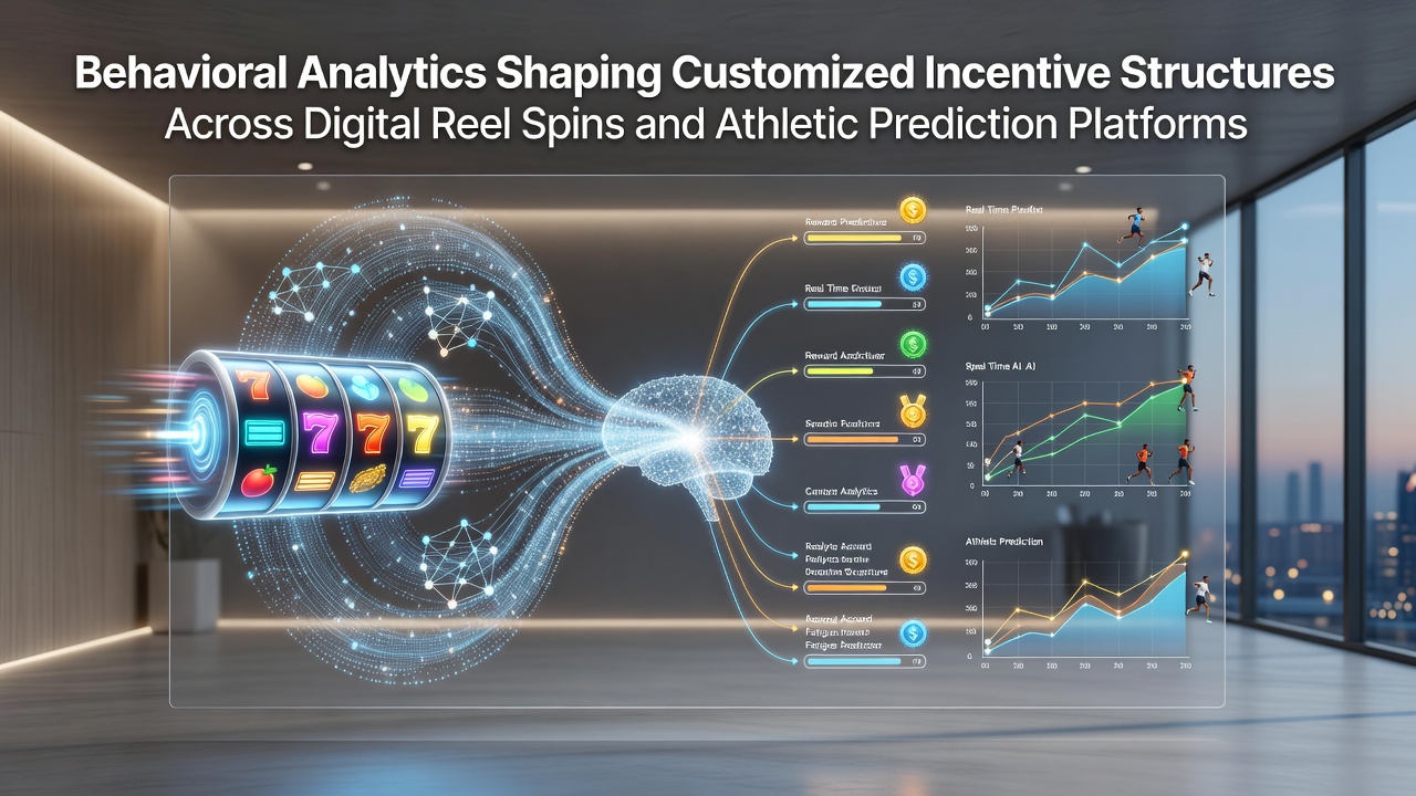 Behavioral analytics dashboard showing player patterns across digital reel spins and sports prediction platforms