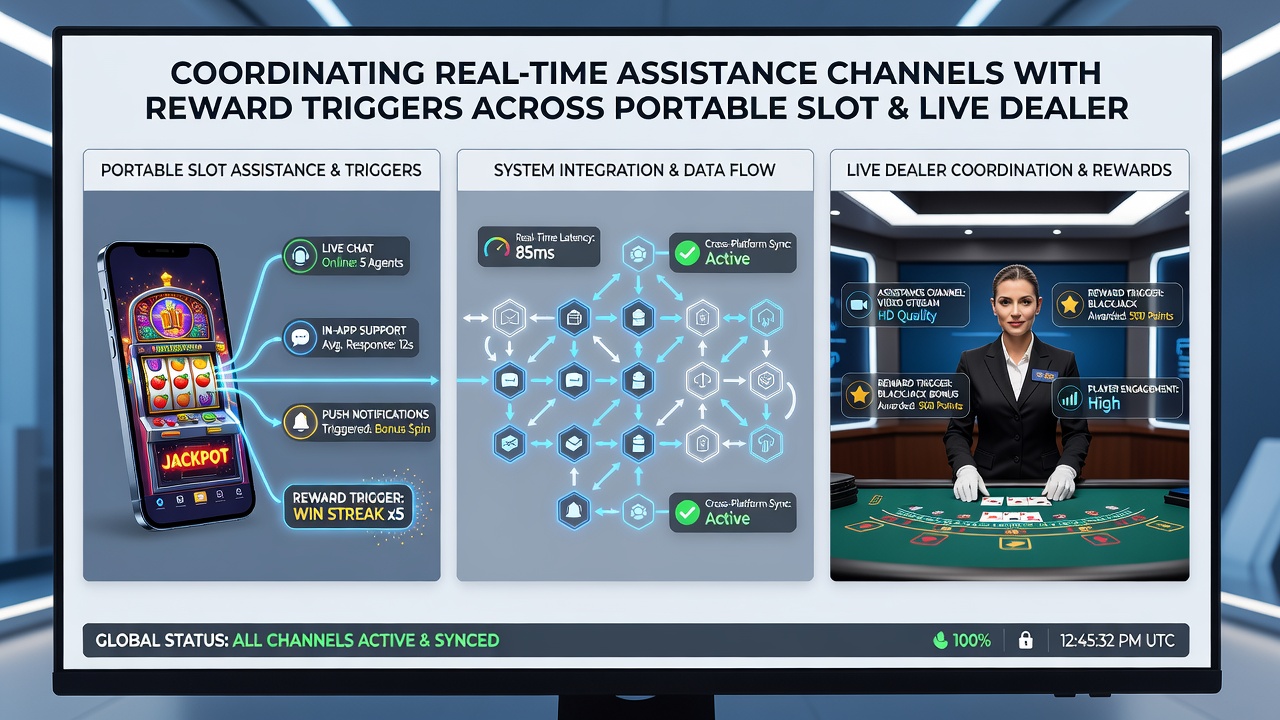 Live dealer table view with integrated support panel and triggered reward indicators on mobile device