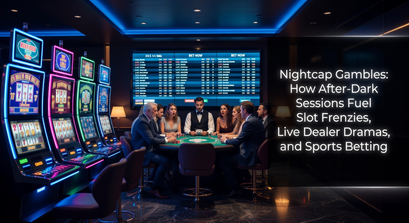 Intense live dealer blackjack table streamed at night, with cards flying and chat buzzing amid dramatic player reactions