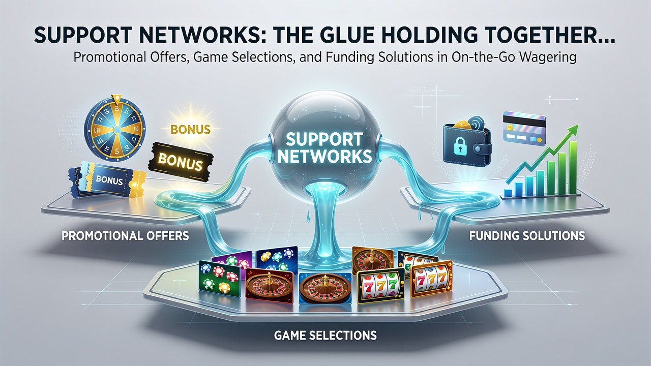 Mobile wagering interface showing support chat integrated with game selection and deposit options on a smartphone screen