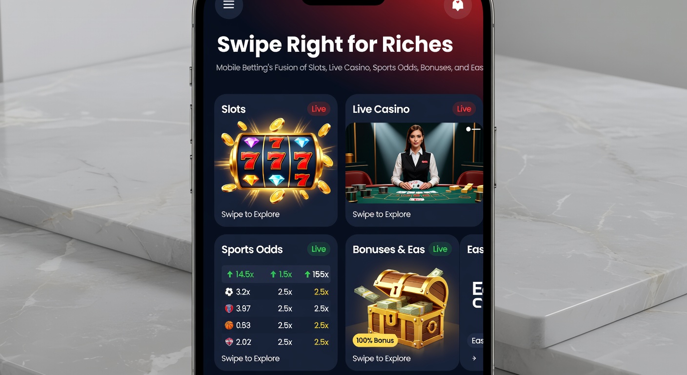 Live dealer at a mobile blackjack table interacting with players, surrounded by chat features and betting chips
